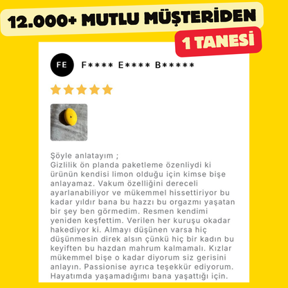 Limon : Klitoral & Göğüs Masaj Aleti